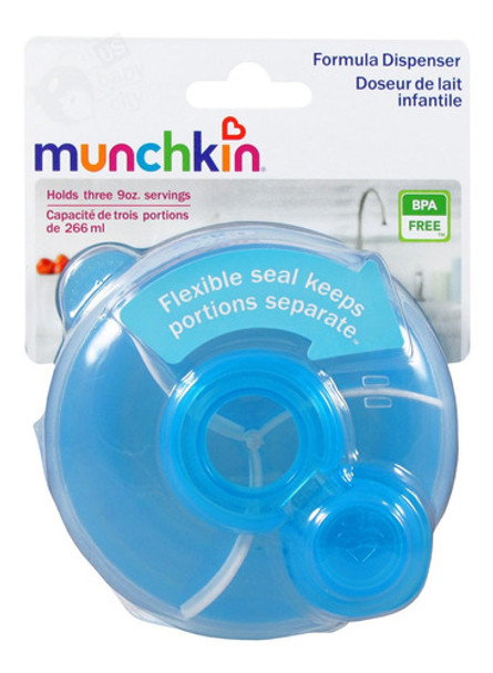 Porta Leite Em Pó Azul Munchkin ® 0