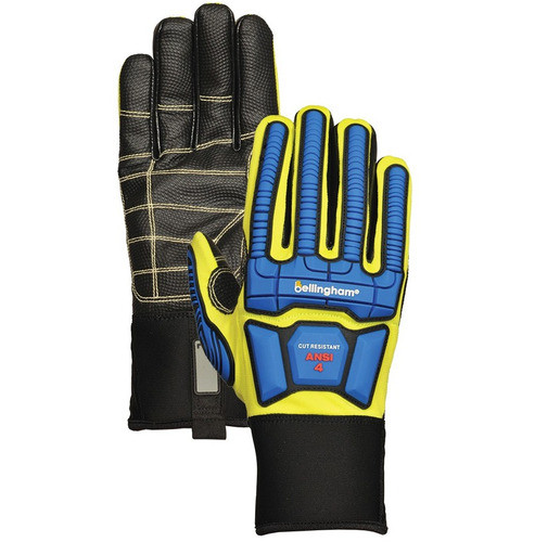 Guantes Resistentes Cortes Triple Capa Bellingham Tamaño Xl 0