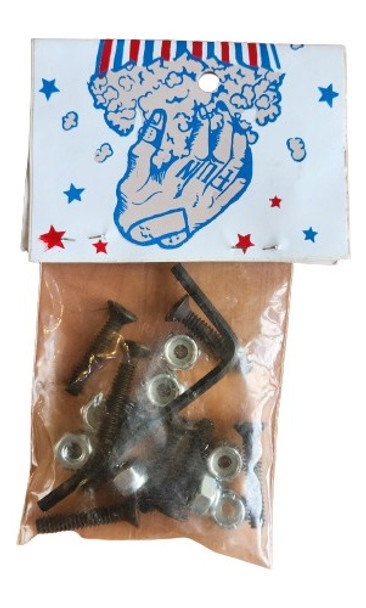 Tornillos Tuercas Fun Set X 8 Trucks Skate Con Llave Allen 0