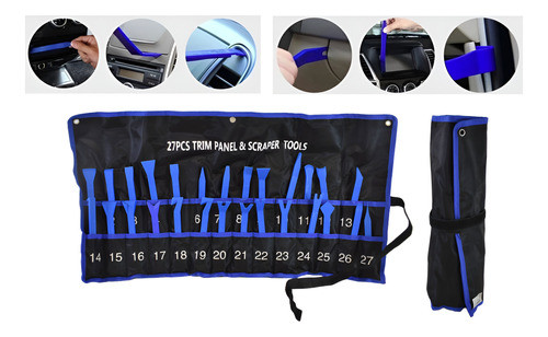 Juego De Herramientas Extracción Para Tablero De Autos 27pcs 0
