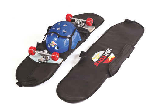 Skate Com Kit De Proteção Sortido Profissional Unitoys 0