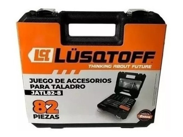 Juego Brocas Y Accesorios P/ Taladro 82 Pz Lusqtoff Jatl82-8 0