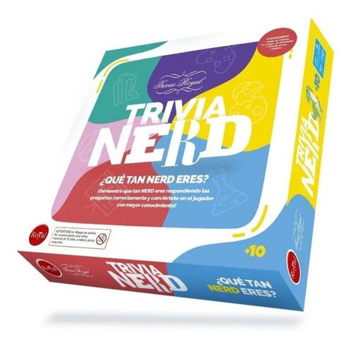 Juego De Mesa Trivia Nerd Royal 0