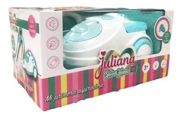 Mi Primera Aspiradora Juliana Aspira De Verdad Luz Sonido 0