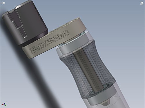 Música Nomad Mn221 Empuñadura Cadena Peg Devanadora Con Forr 0