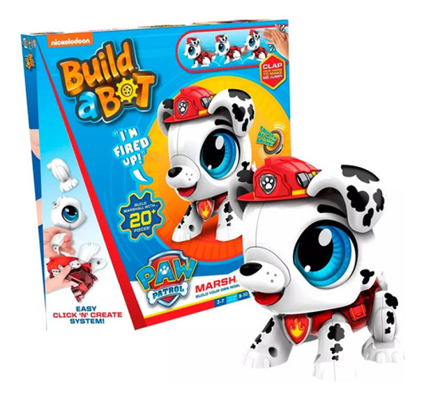Figura Build A Bot Para Armar Paw Patrol Marshall 173472 0