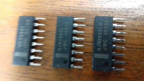 10 Pçs Circuito Integrado Njm4580  Njm4580l Njm4580ld Vc4580 0