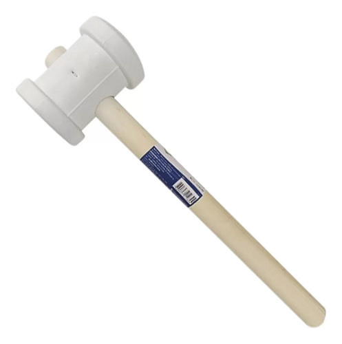 Martelo Borracha Branco Grande (80mm) - Brasfort - Ref. 7877 0
