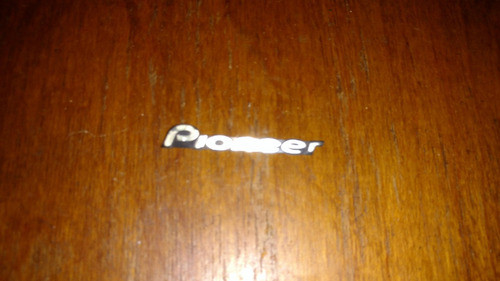 Emblema De Repuesto Minicomponente Pioneer 0