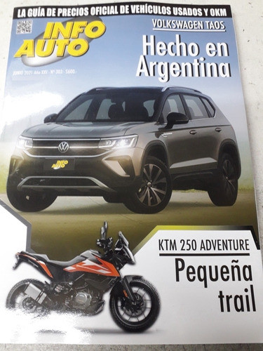 Revista Info Auto Nro 303 Junio 2021 0