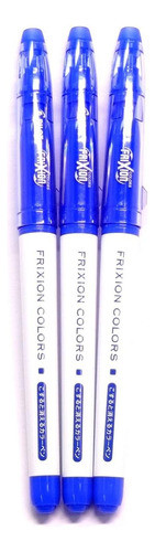 Pilot Frixion Colors Erasable Marker Blue, 3 Boligrafos P... 0