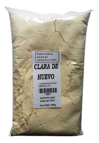 Clara De Huevo En Polvo 5kgr 0