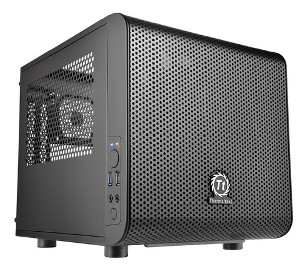 Thermaltake Core V1 Spcc Mini Itx Cube Gaming Computer Case 0