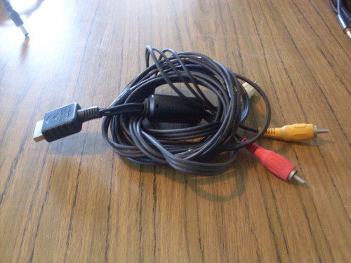 Cable De Playstation Uno Y Dos Original Av 0