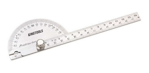 Transferidor De Ângulo Meia Lua Goniômetro 0-180º Kingtools 0