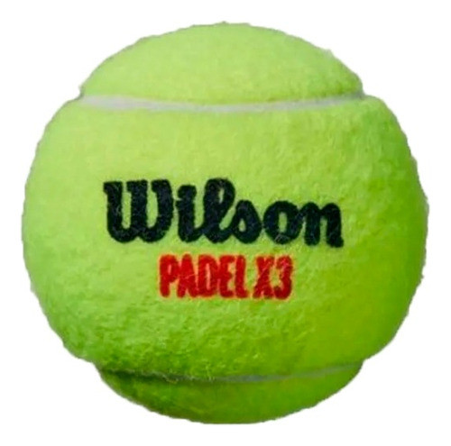 Wilson Tubo Pelotas Padel Performace X3 Amarillo Cli 0