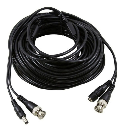 Cable Video + Alimentacion 18mts Para Camaras 0