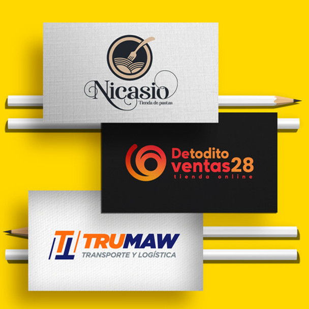 Combo 2 - Logo + Folleto/flyer | Diseño | Promo | Negocio 0
