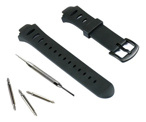 Substituição De 18mm Strap Black Para Suunto Observer Sr 0