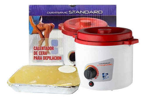 Calentador De Cera Fundidor Arcametal Profesional + Cera 1kg 0