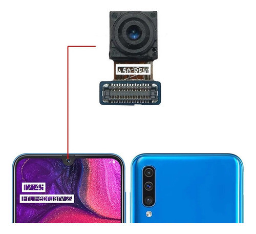 Cámara Frontal Selfie Para Samsung A50 (a505) 0