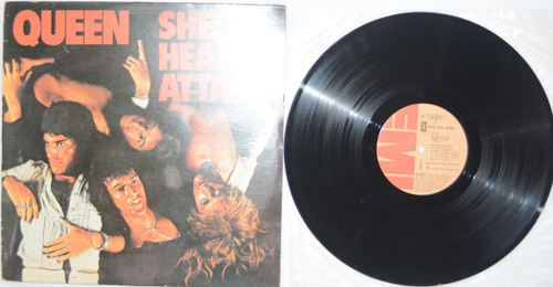 Frt Grátis Queen Sheer Heart Attack Lp Nacional Impecável 0