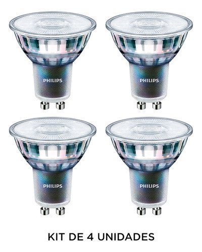 Lámpara Dicroica Led Gu10 36º Dimerizable - Philips L27045x 0
