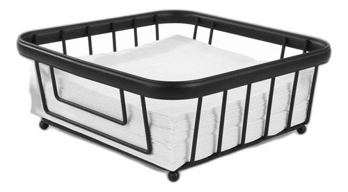 Spectrum Diversified Ashley Servilletero Plano Negro 0