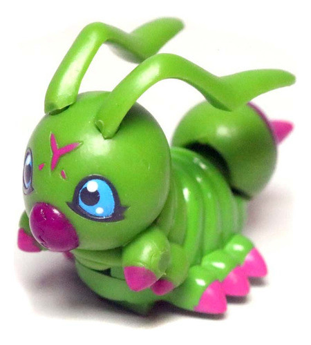 Wormmon Boneco Digimon 02 2000 6cm Bandai Boneco 0