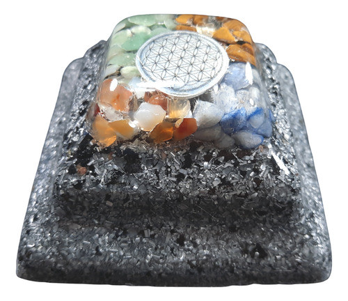 Orgonita Pirámide Escalonada Chica 0