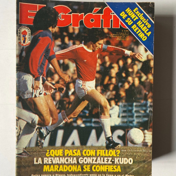 Antigua Revista El Gráfico N° 3115 ,cb 0