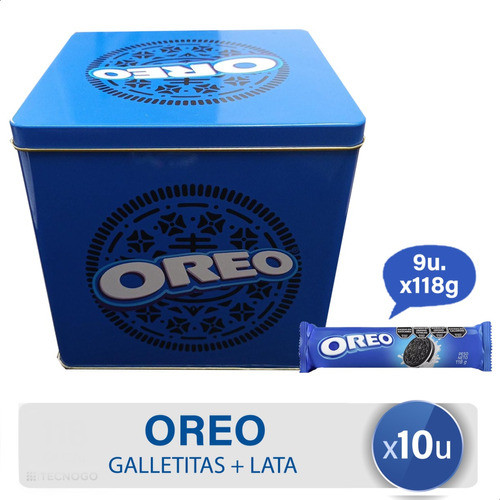 Combo Galletitas Veggie + Lata Oreo - Mejor Precio 0