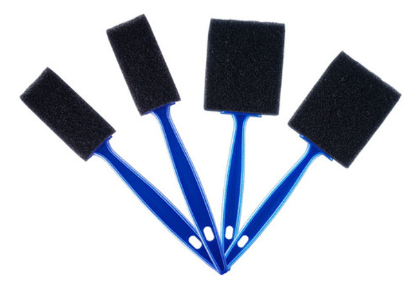 Kit 4 Cepillos De Espuma Para Detallado Automotriz - 2005068 0 Kit 4 Cepillos De Espuma Para Detallado Automotriz - 2005068 0