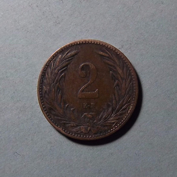 Hungría 2 Filler 1902 Muy Bueno Km 481 0 Hungría 2 Filler 1902 Muy Bueno Km 481 0