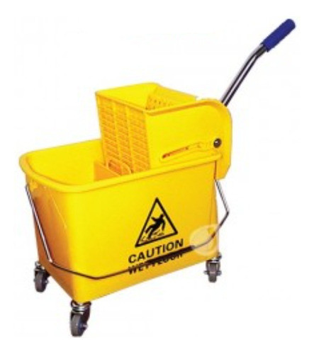 Carrito De Limpieza C/ Prensa Mopas C/ Divisor 20lts Nobre 0