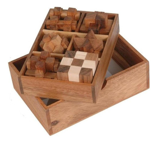 Monkey Pod Games Six Puzzle Gift Set 0