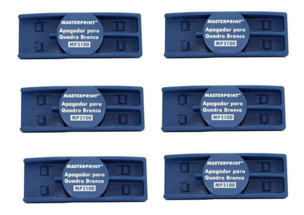 Kit 6 Apagador Quadro Branco C/ Imã E Suporte P/ 2 Mar. 0 Kit 6 Apagador Quadro Branco C/ Imã E Suporte P/ 2 Mar. 0