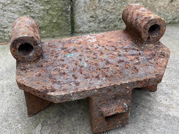 Suporte Lareira Industrial Ferro Fundido Usado Lenha 0
