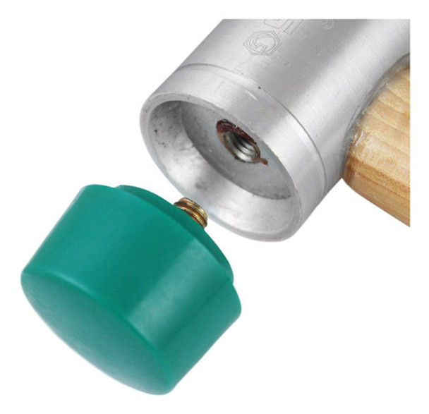 Cabeça Para Martelo Intercambiavel Dura Em Nylon - Sata 0