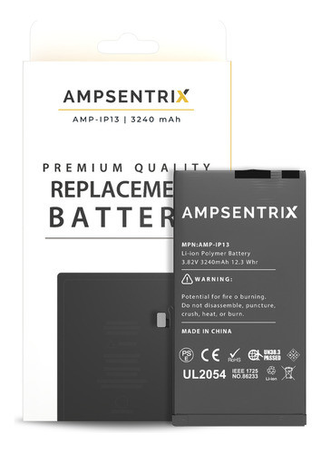 Batería Litio Compatible Con iPhone 13 Ampsentrix 0