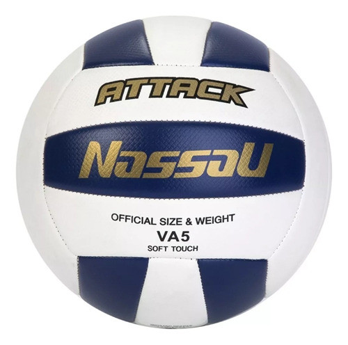 Pelota Nassau De Volley Attack Azul 0