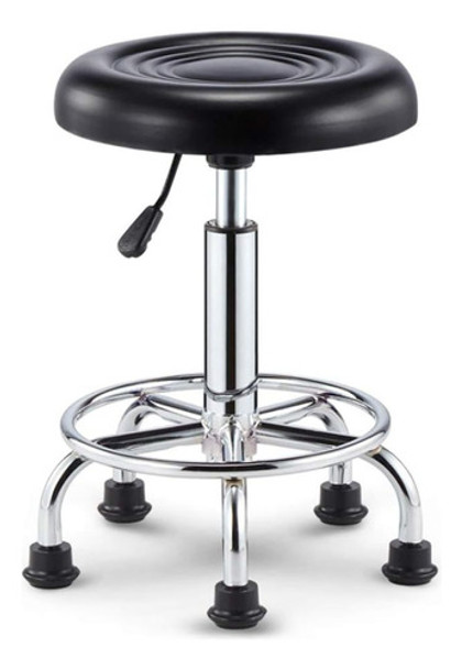 Banco Taburete Negro Giratorio 0