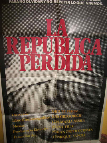Poster Pelicula ** La Republica Perdida ** Año 1983 0