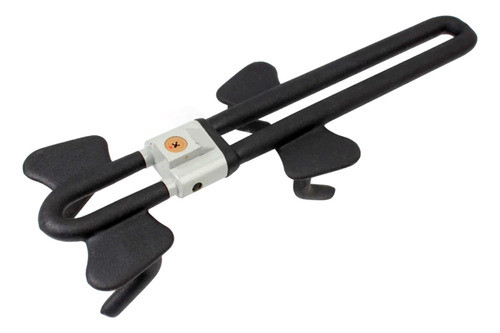 Traba Volante Seguridad Auto Anula Giro Volante Negro - F54 0