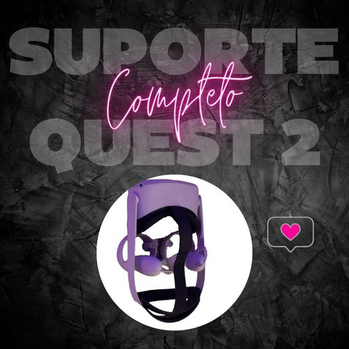 Suporte Completo Para Oculus Quest 2 Na Parede 0
