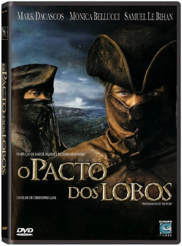 Dvd O Pacto Dos Lobos - Original 0