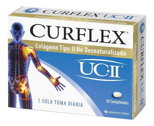 Curflex X 30 Cmpr Colágeno Tipo Ii Farmacias S/p - Hudson. 0