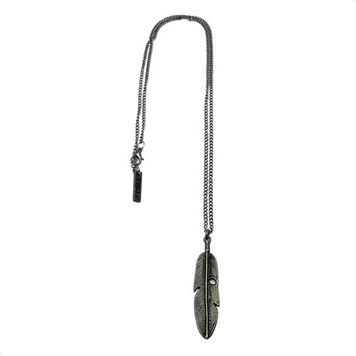 Collar Colgante Cadena Pogo Pluma 0