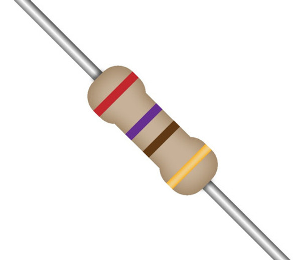 Pack X100 Resistencias 270 Ohm 1/4w Resistencia Arduino 0