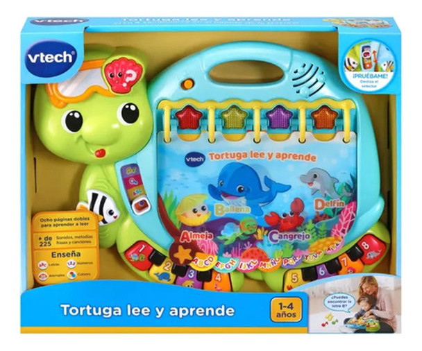 Tortuga Lee Y Aprende Vtech 0 Tortuga Lee Y Aprende Vtech 0